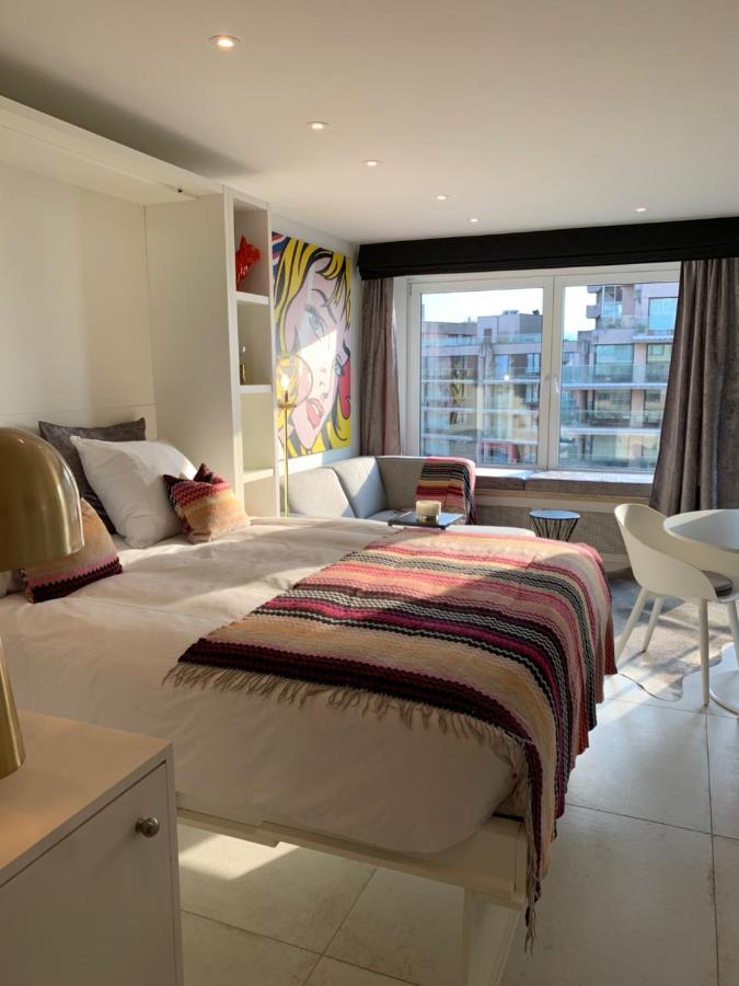 Luxe Studio/Suite Met Zeezicht En Volle Zon Knokke-Heist Exterior foto