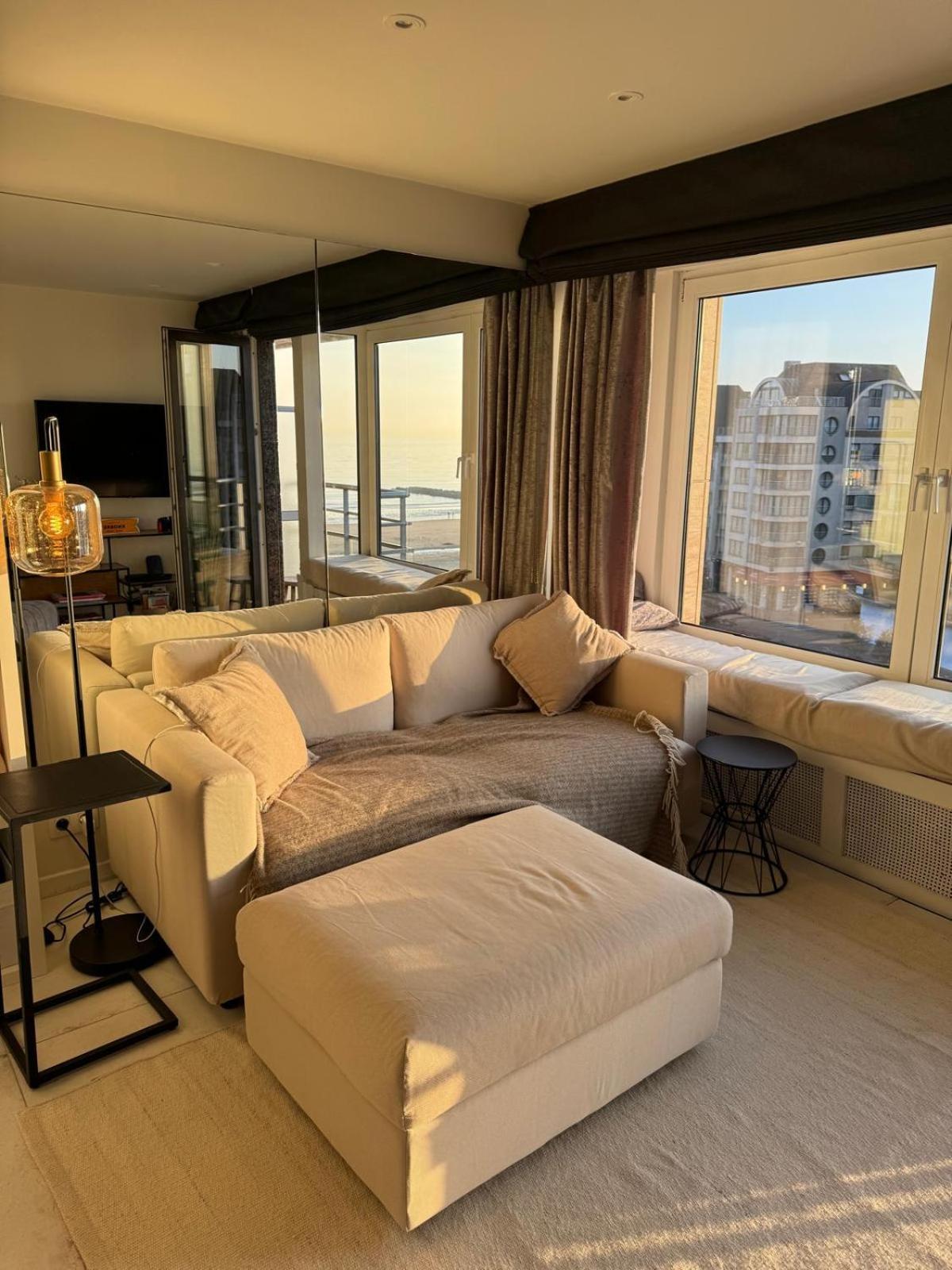 Luxe Studio/Suite Met Zeezicht En Volle Zon Knokke-Heist Exterior foto